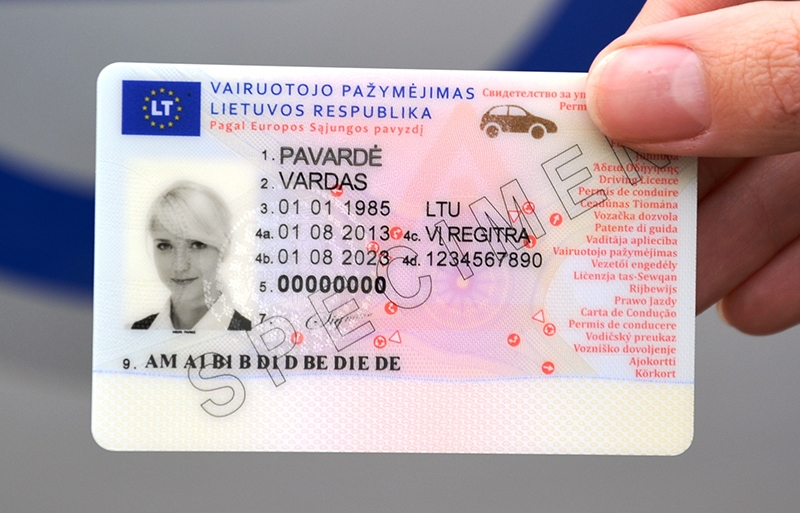 Pirkti Lietuviska Vairuotojo Pazymejima.